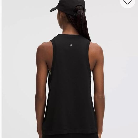 Lululemon Athletica Swiftly Relaxed Tank Top Updated Fit Black Women’s Size 4 - Picture 2 of 5